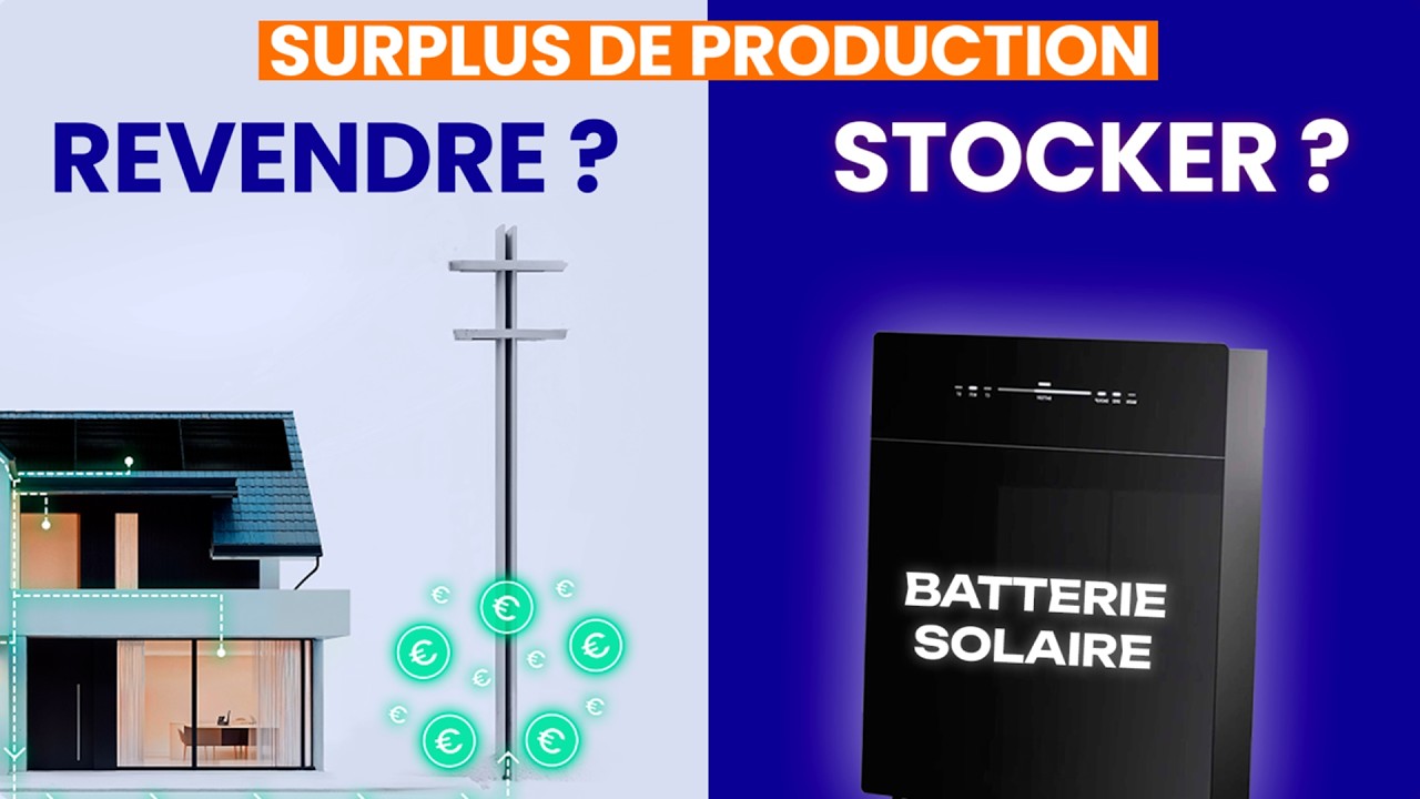 Faut-il vendre ou stocker dans une batterie son surplus solaire ?