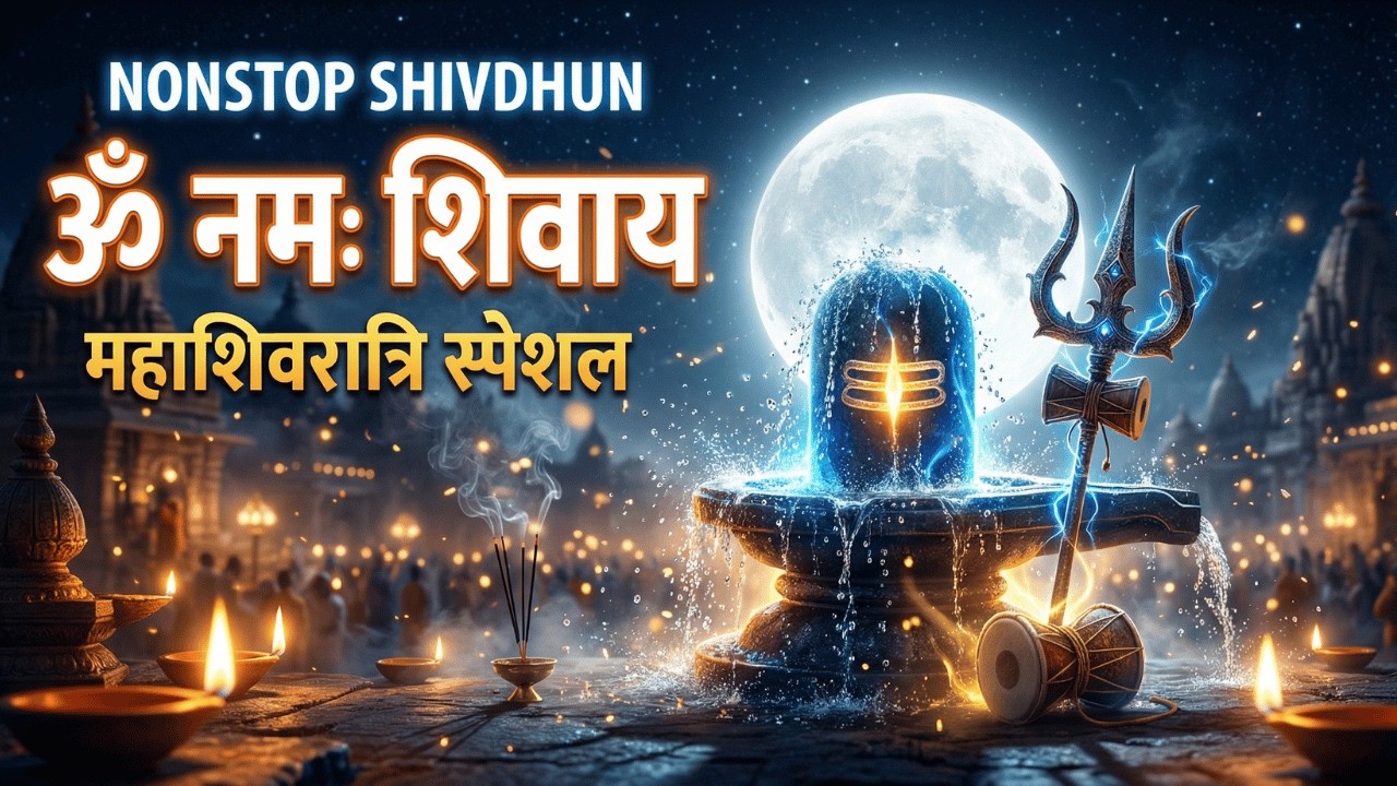 महाशिवरात्रि स्पेशल : ॐ नमः शिवाय धुन | Om Namah Shivaya ShivDhun | NonStop ShivDhun | Mantra