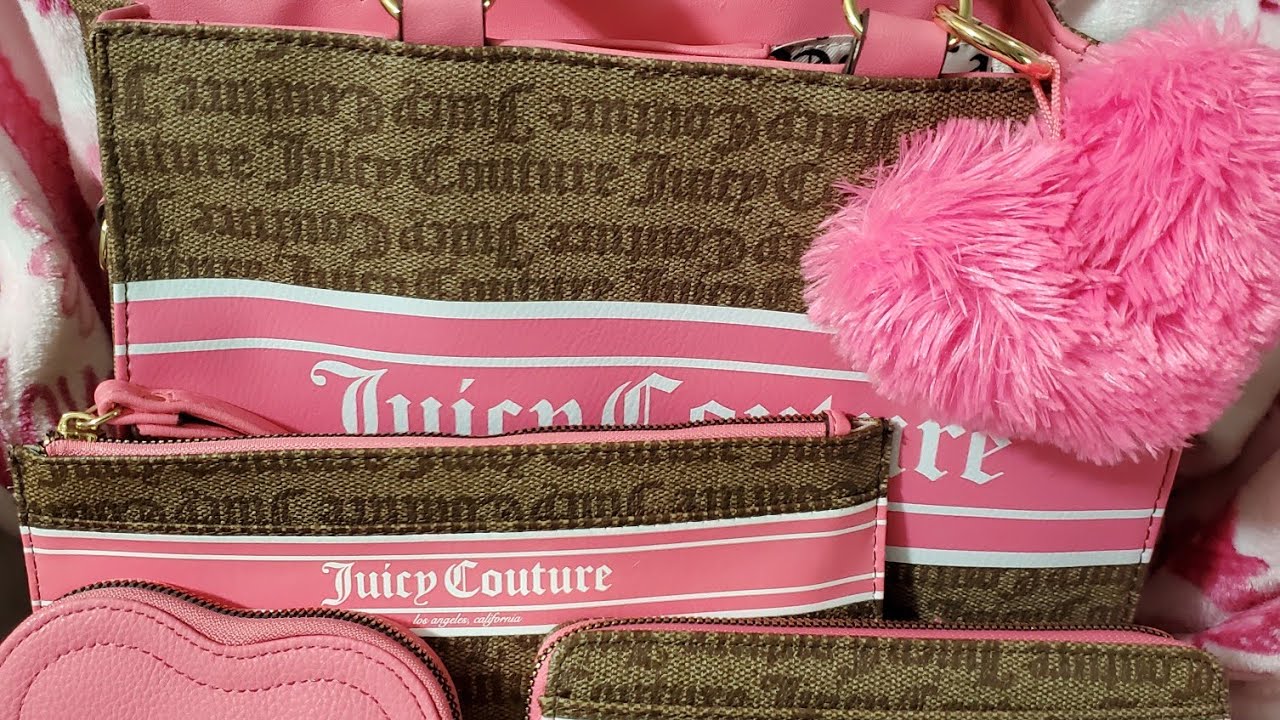 What's in my Juicy Couture Bag💞
