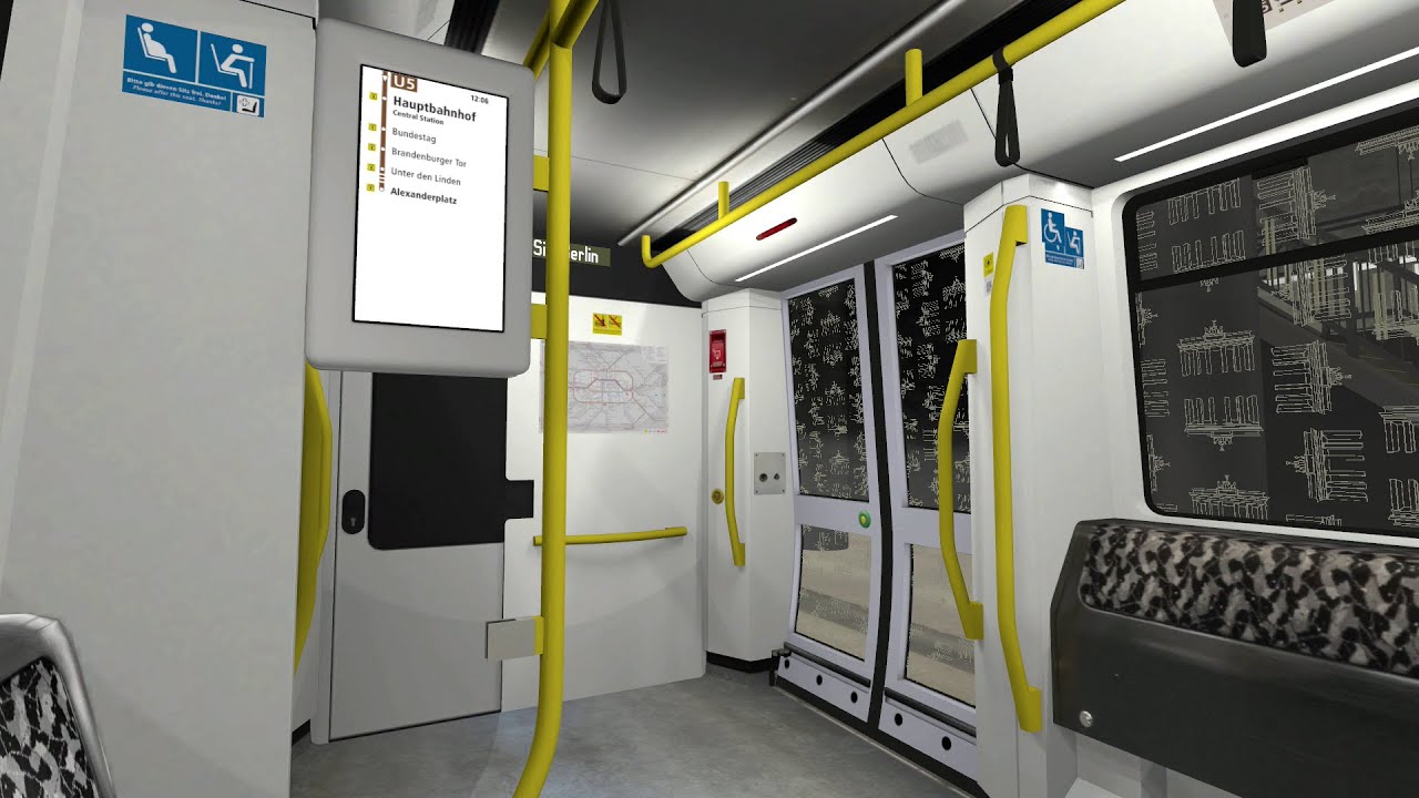 TS 2010: IK Testbetrieb auf der U5 von Alex nach Hauptbahnhof