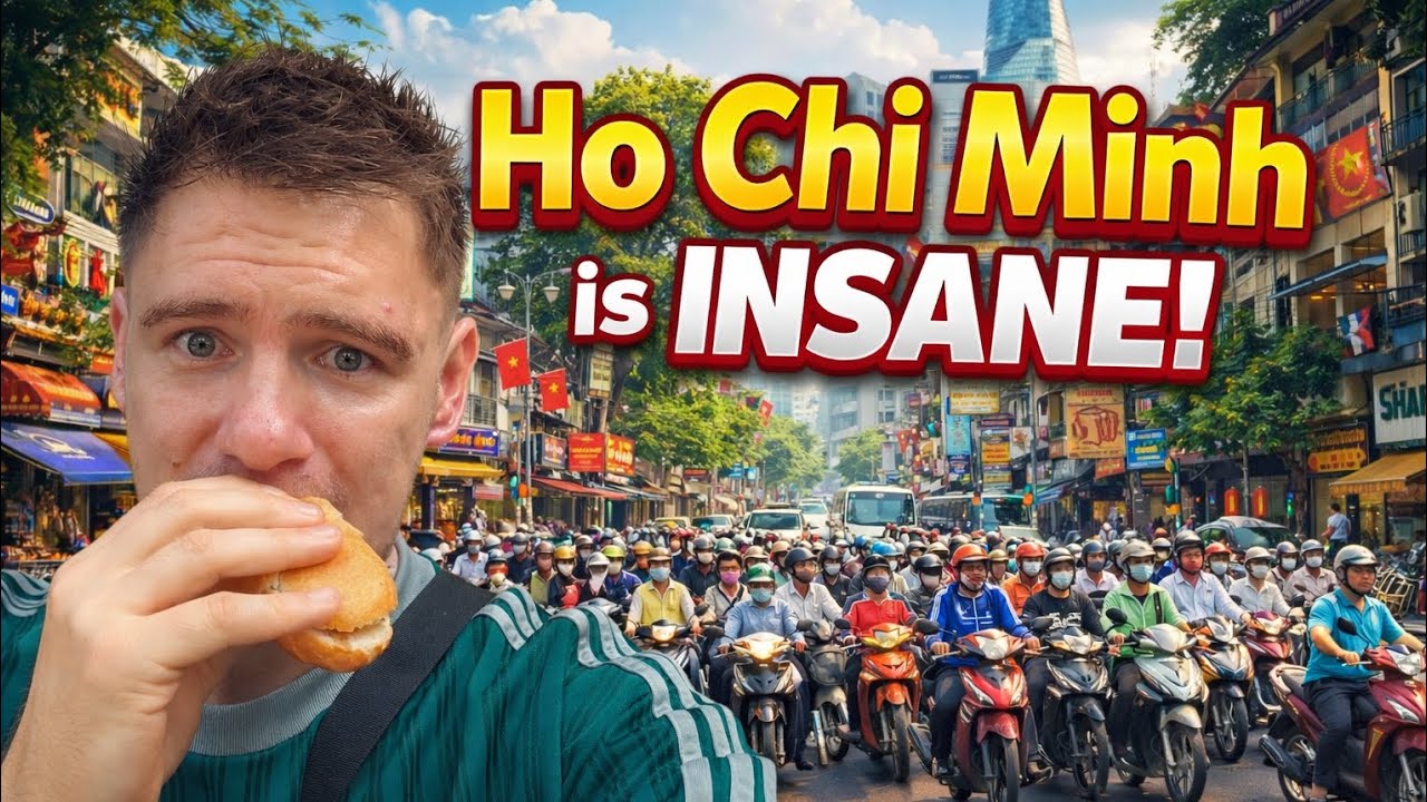 Хошимин — это просто безумие 🇻🇳 (Мой первый день во Вьетнаме!)