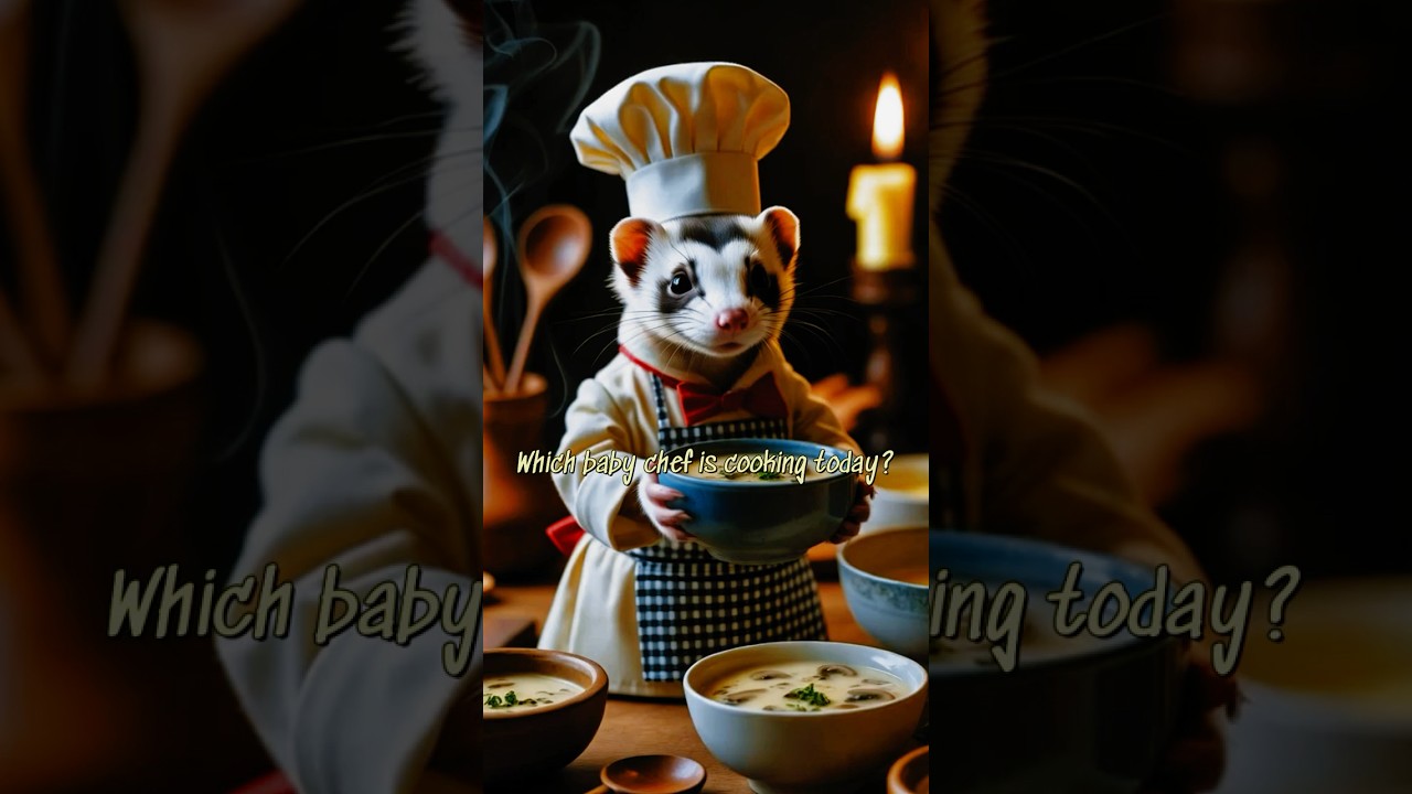 Which baby chef is cooking today? 