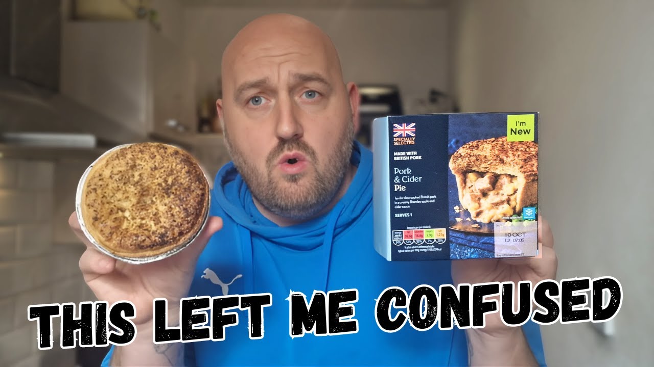 This New PORK AND CIDER PIE from Aldi LEFT ME CONFUSED - Specially Selected - WHAT DOES IT GO WITH ?
