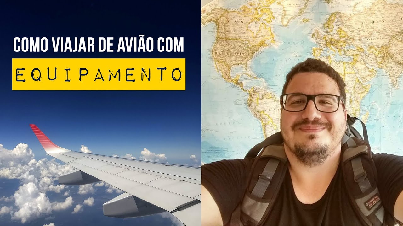 Como viajar de avi&atilde;o com equipamento fotogr&aacute;fico