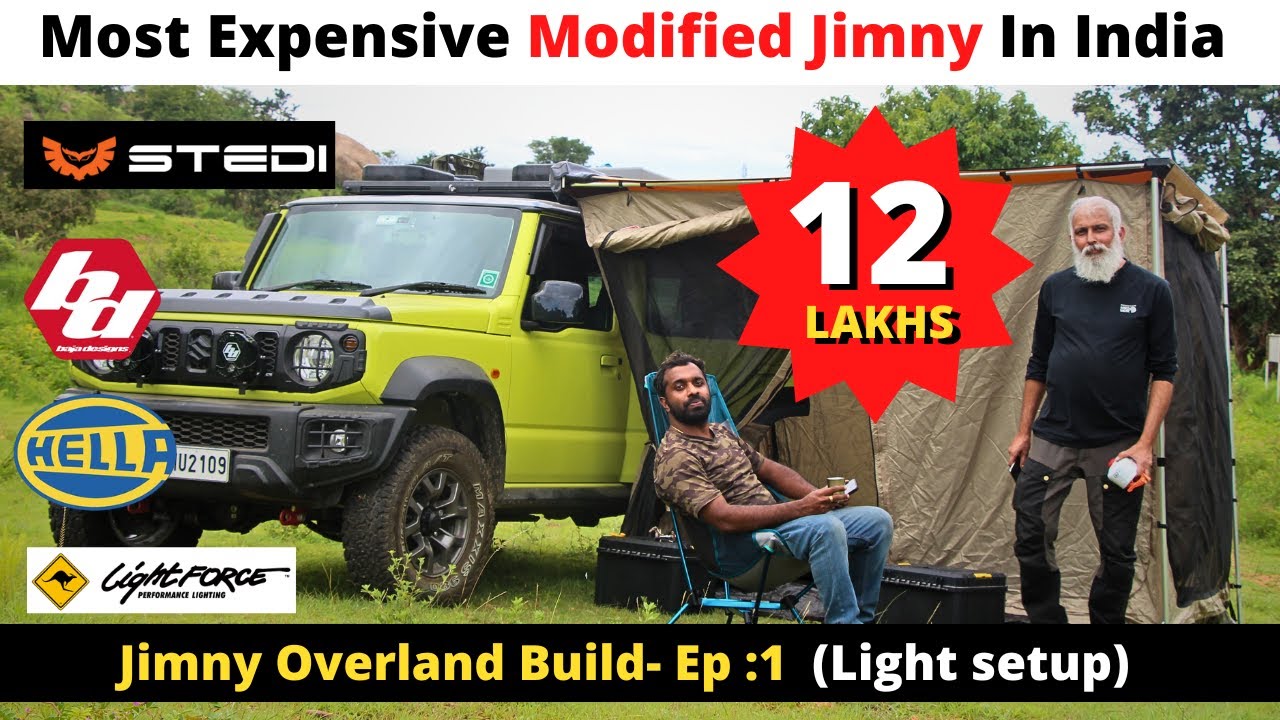Most Expensive Jimny Modification In India | Jimny Overlanding Build Ep:1 | Best modified Jimny