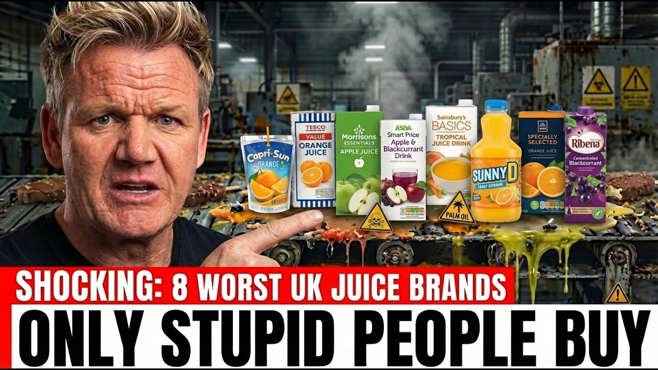8 WORST UK Juice Brands Only Stupid People Buy 