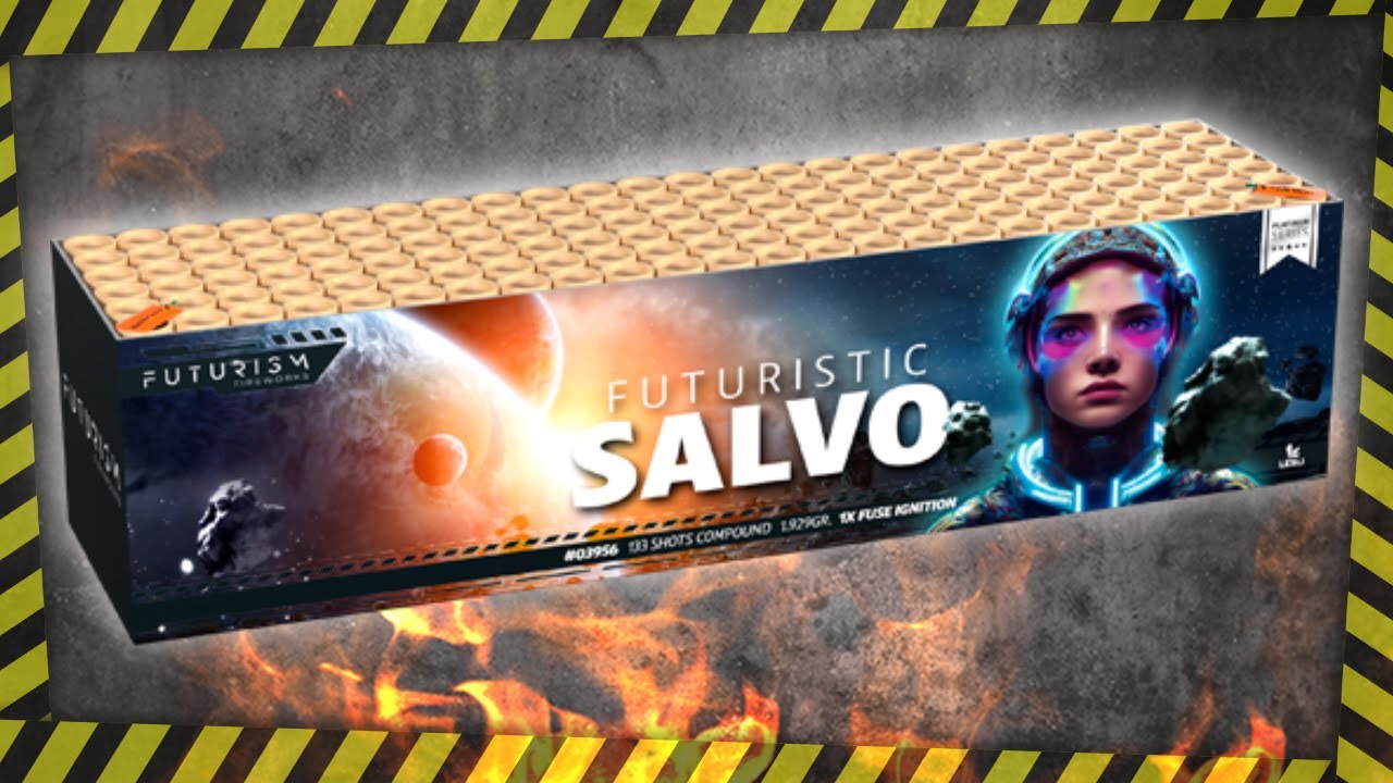 Futuristic Salvo - Futurism Fireworks - Lesli Fireworks - 03956