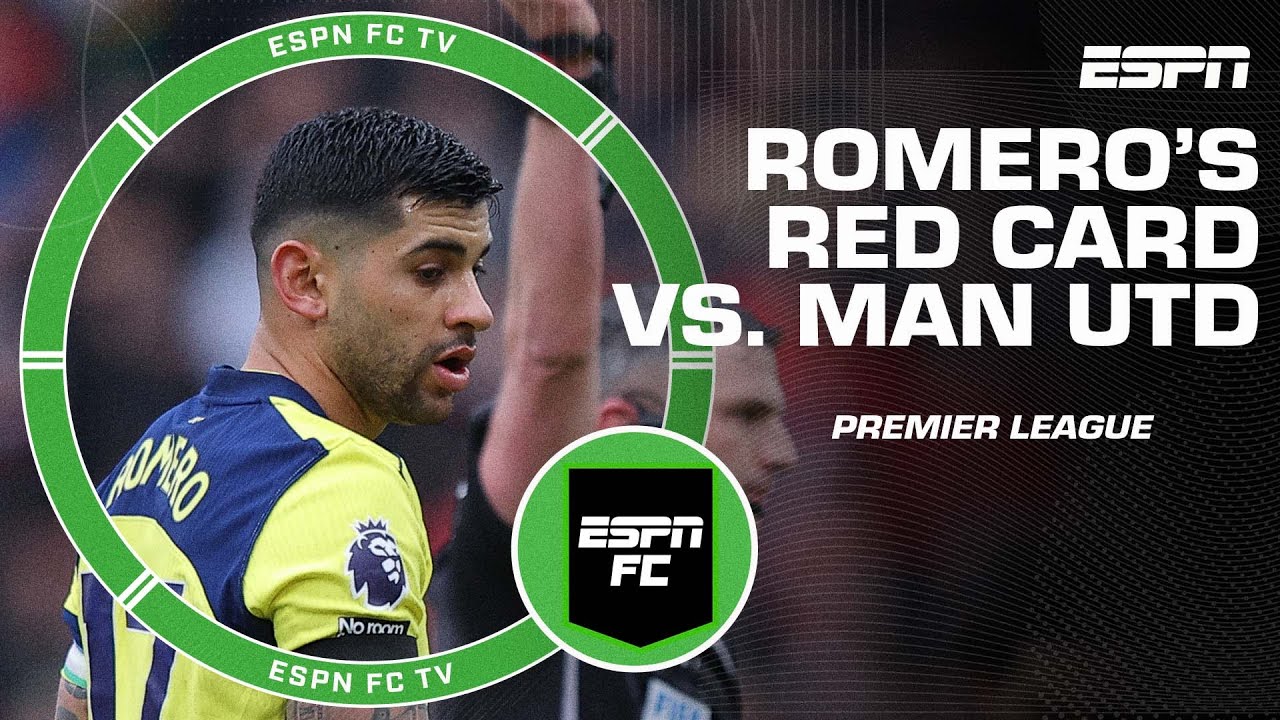 ‘HE’S A LIABILITY!’ Man United dominate Tottenham after Romero’s red card | ESPN FC
