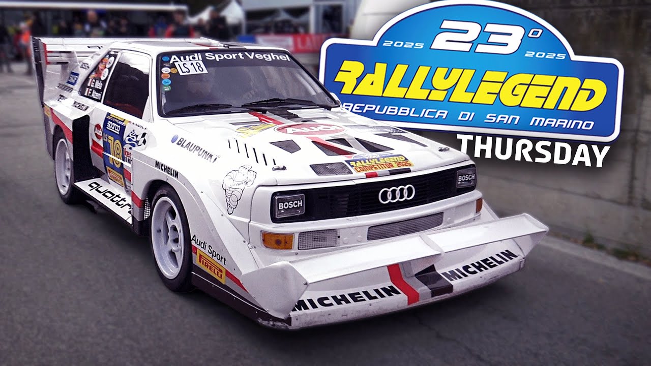 Rallylegend 2025 | San Marino | Service Park Walk | Thursday Highlights