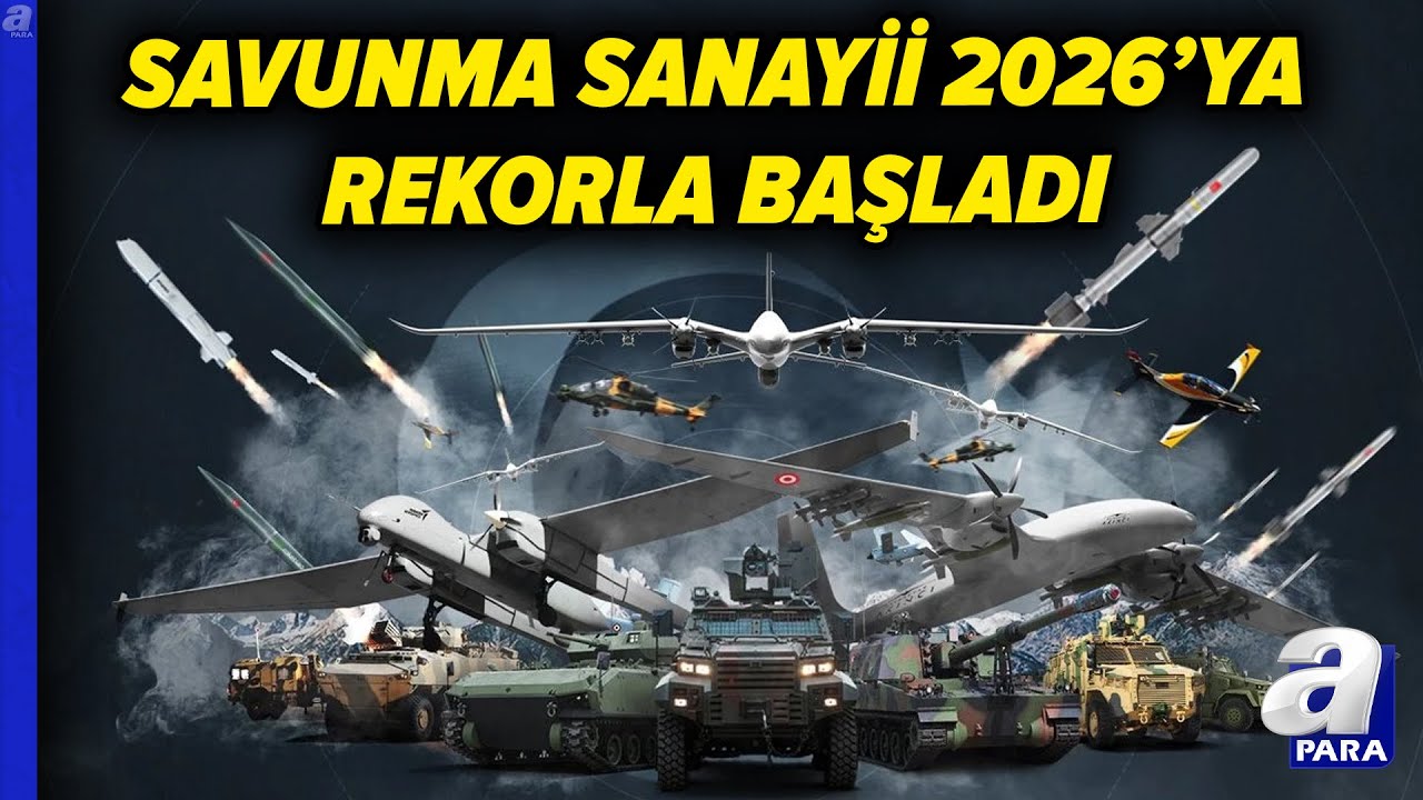 Savunma Sanayii 2026'ya Rekorla Başladı: Ocak Ayı İhracatı 555,3 Milyon Dolara Ulaştı | A Para