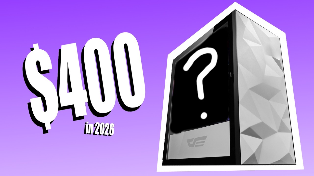 Building a $400 Gaming Computer in 2026! #gamingpc
