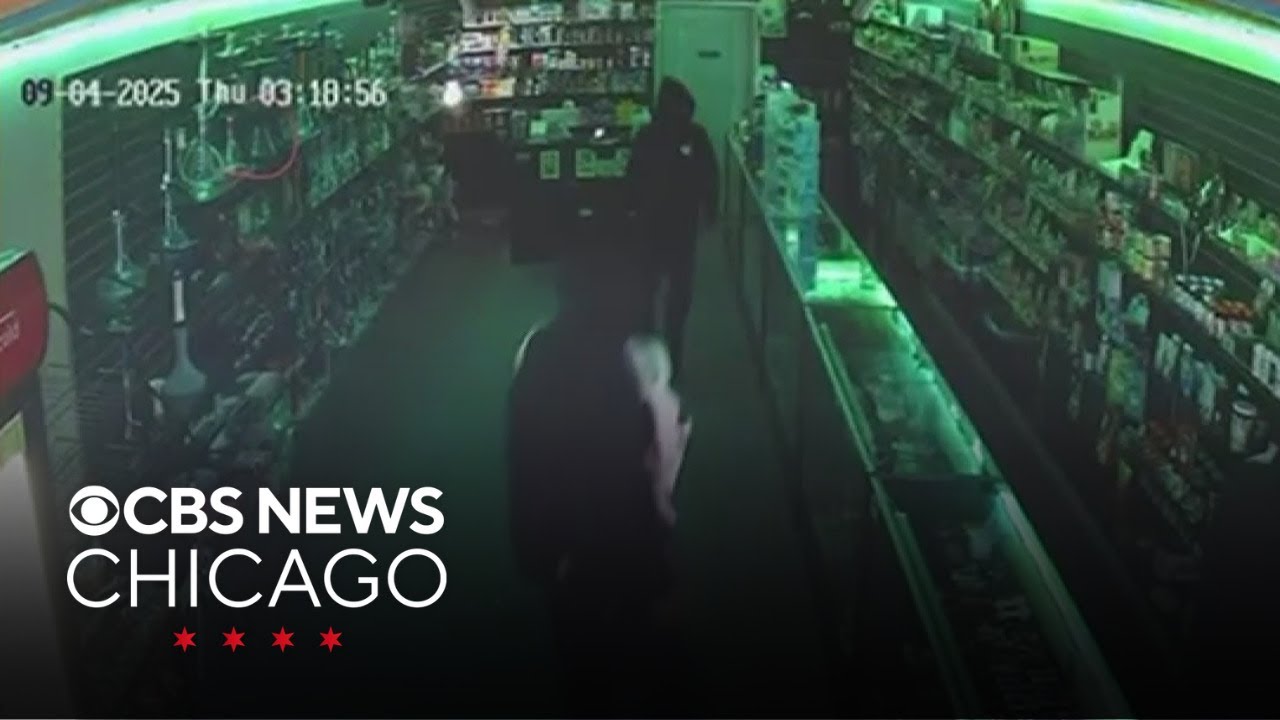 4 smoke shops burglarized overnight in Chicago area