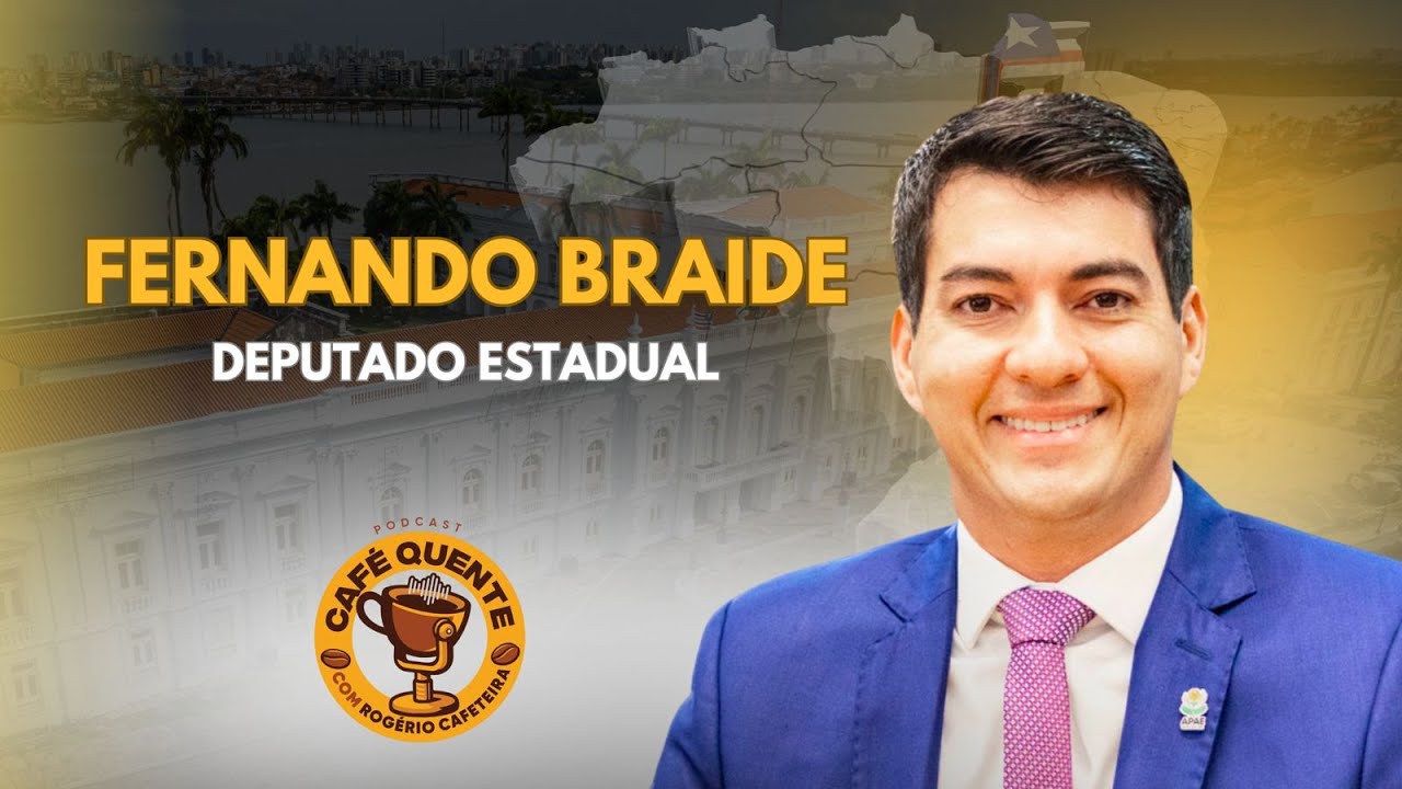 FERNANDO BRAIDE - DEPUTADO ESTADUAL- CAF&Eacute; QUENTE COM ROG&Eacute;RIO CAFETEIRA