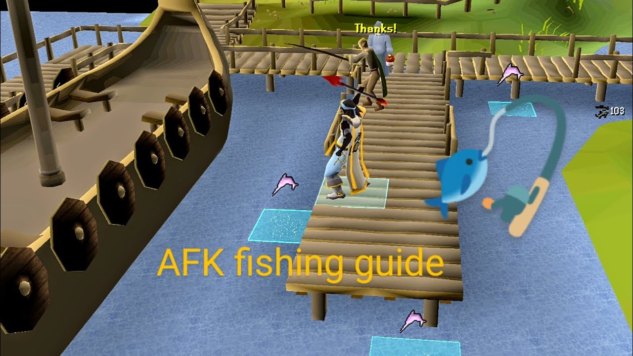 Good AFK fishing method is OSRS
