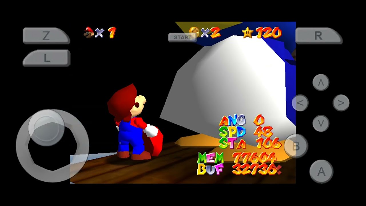Speedrun star w cool cool Mountain w sm64