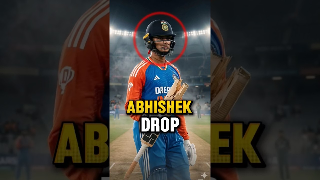 Abhishek Sharma Dropped For Ind Vs Nz T20 Worldcup 2026 Final #shorts #t20worldcup2026 #cricket #ipl