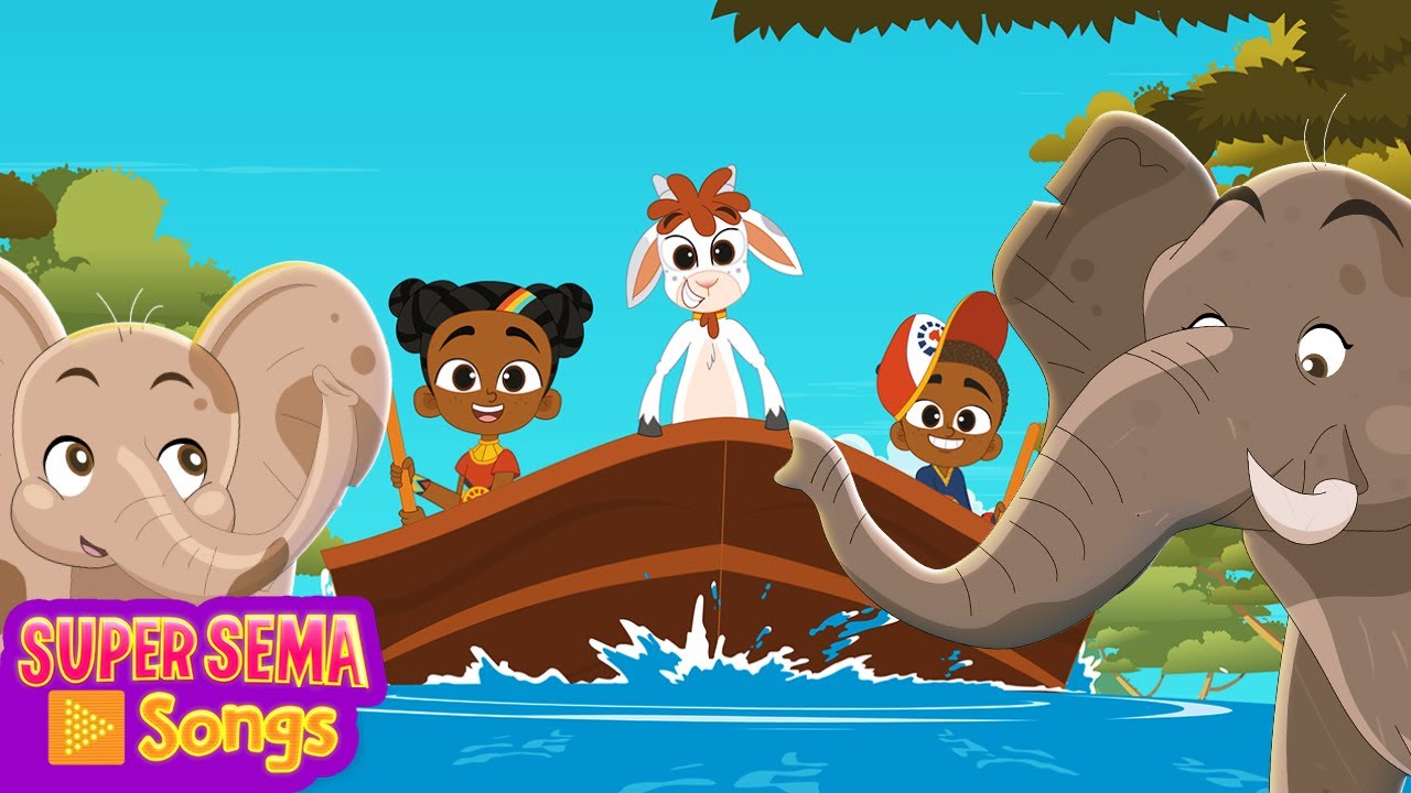 Row, Row, Row Your Boat! Life is But a Dream  Super Sema Remix #songsforkids