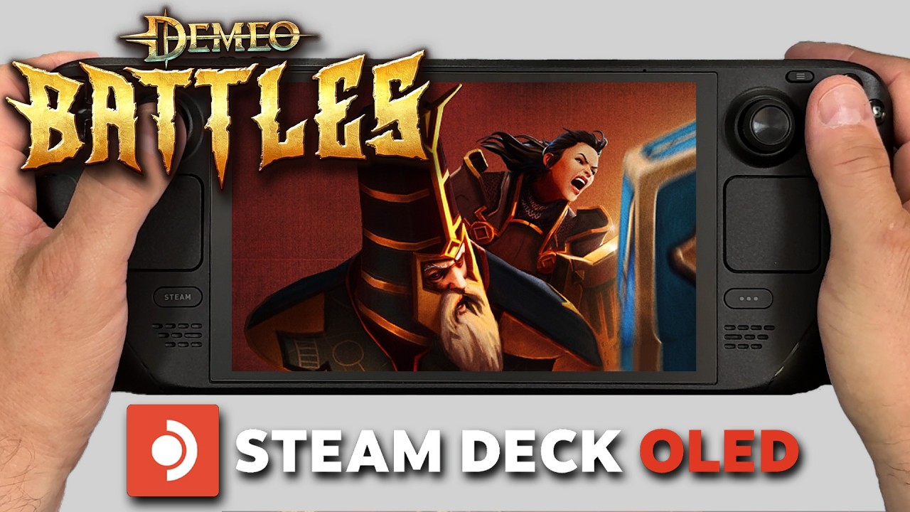 Demeo Battles | Steam Deck Oled | RAW Gameplay Performance