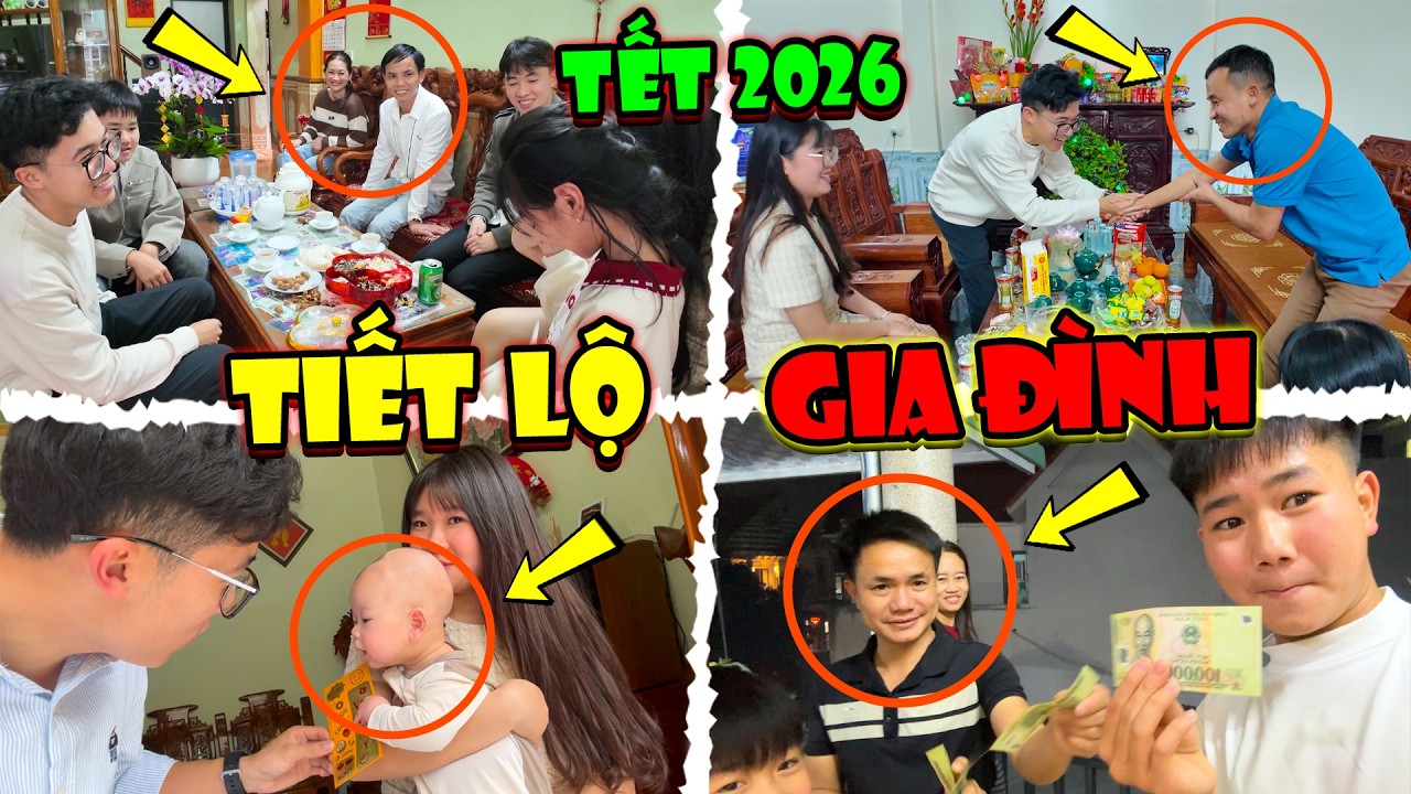 Tết 2026 Của Team Anh Tóc Xoăn, Lần Đầu Tiết Lộ Gia Đình Của Các Thành Viên !!