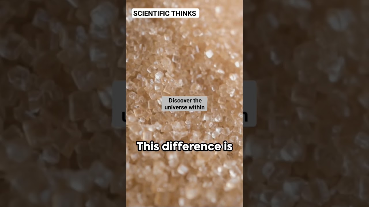 Sweet secrets: Crystallized vs powdered sugar 🍬✨  