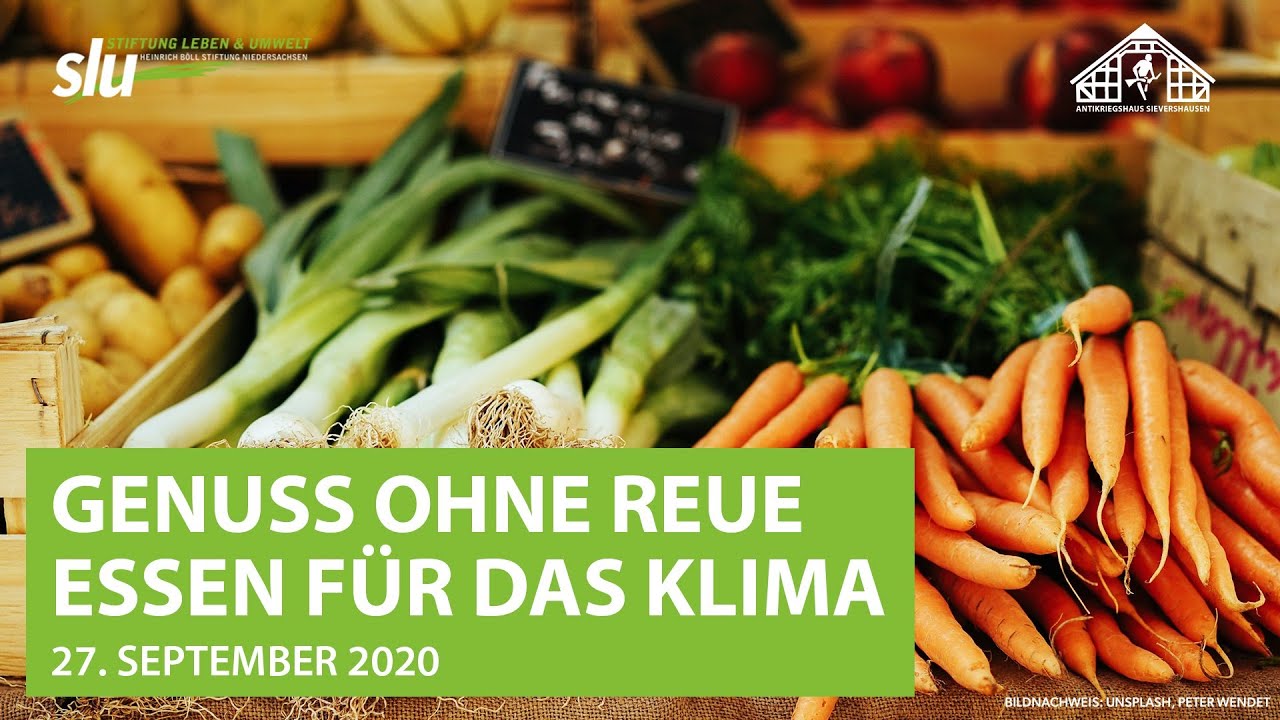 Genuss ohne Reue - Essen für das Klima! Gespräch über nachhaltige Ernährung mit Hannelore Köhler