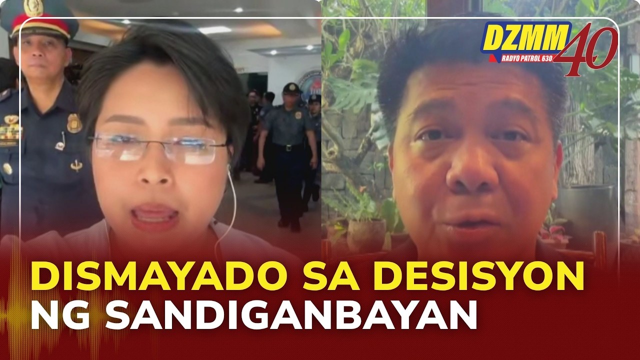 Mike Defensor disappointed on Sandiganbayan's decision over Marcoleta's motions | (06 July 2026)