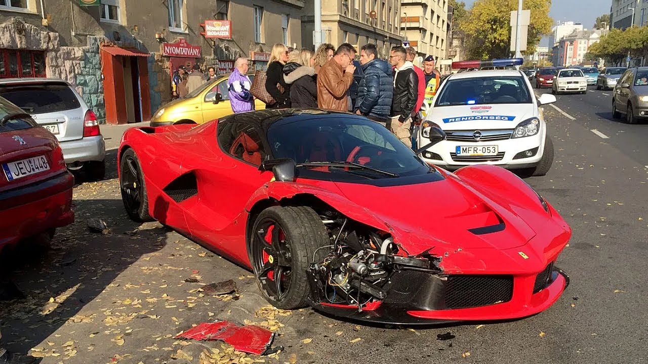 حوادث سوبركارز صادمة ( فيراري - لمبورجيني - بورش - بجاني - بوجاتي ) حلقة مجمعة - توين تربو
