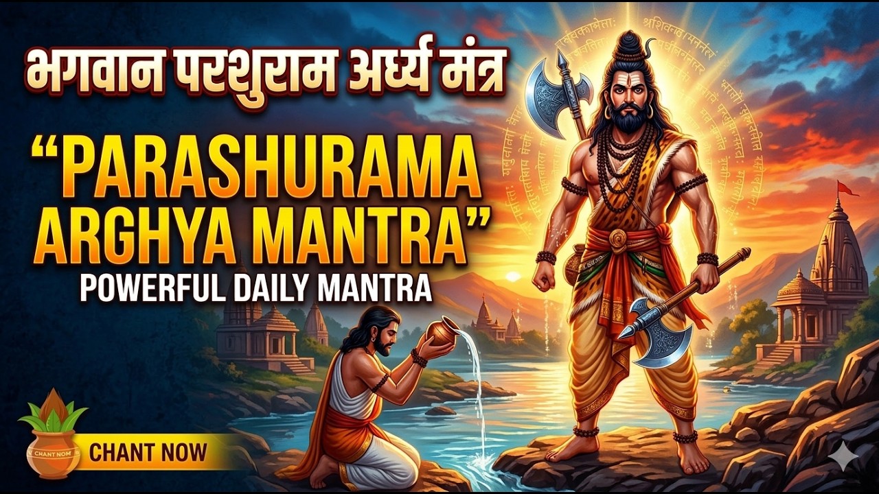 Parashurama Arghya Mantra | Powerful Morning Mantra for Blessings & Protection