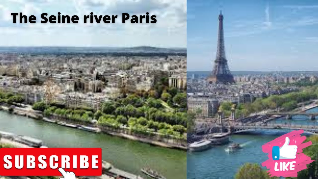 River bank walk in France Paris 2023 tour