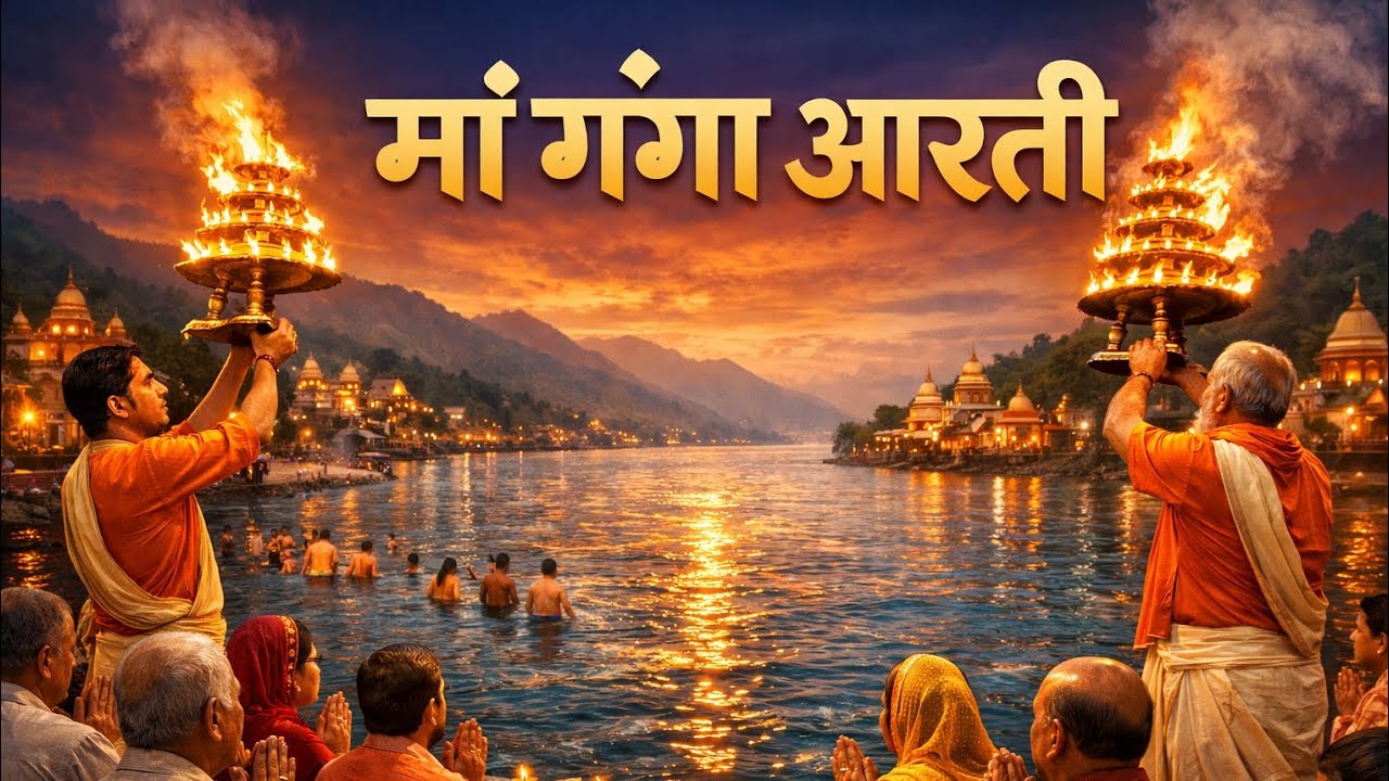 संध्या काल की गंगा आरती | Evening Ganga Aarti | Haridwar Ganga Aarti #aarti #gangaghat 