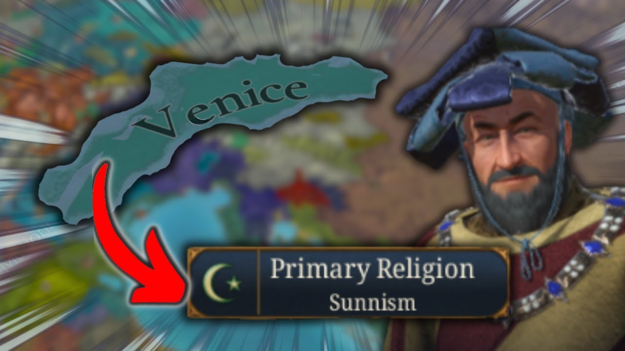 New EU5 Gameplay as VENICE Start - First 50 Years || Flipping SUNNI and 100 Centralization