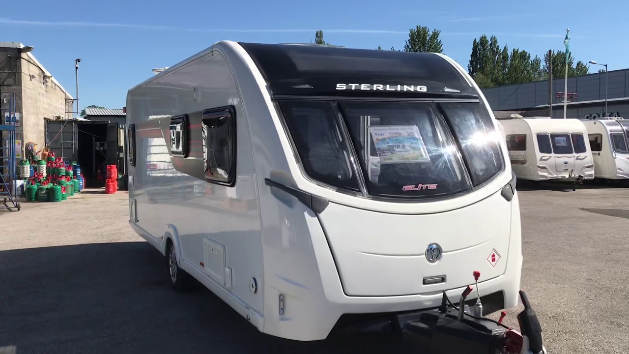 Sterling Eccles Elite 570 2016 for sale at North Western Caravans .