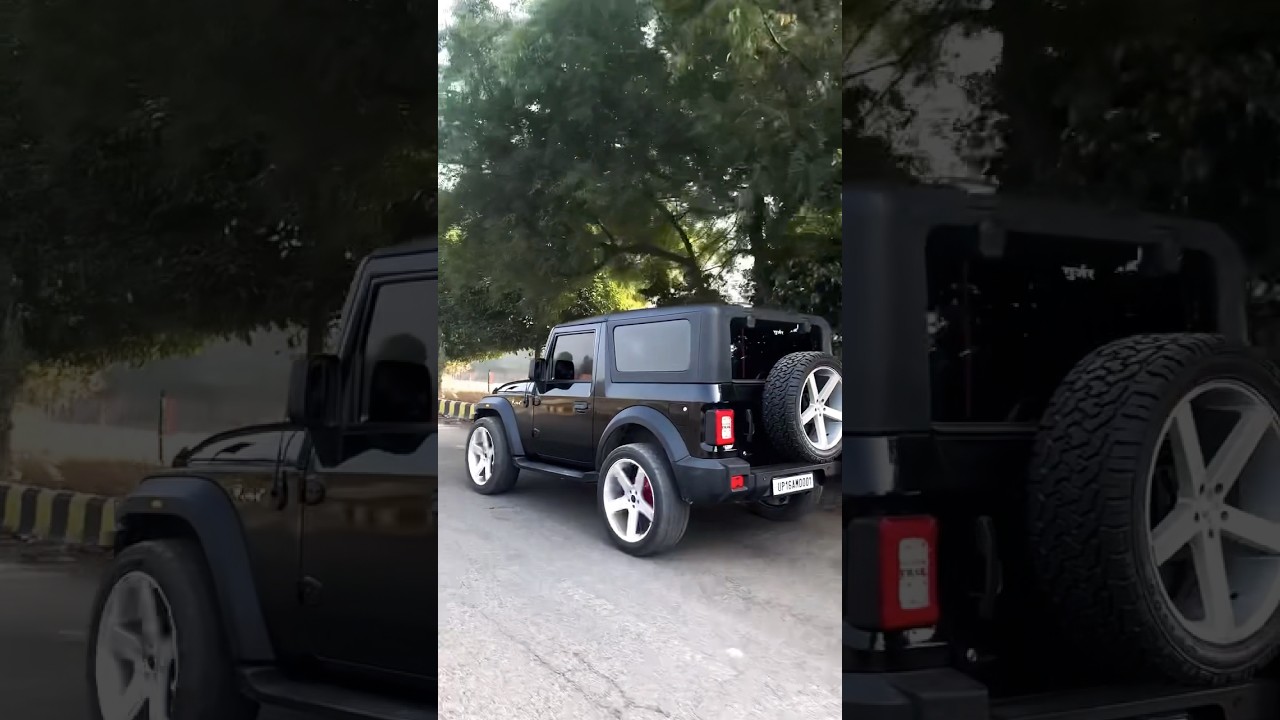 26inch allowy wheel 🛞😱 #26inch #alloywheels #thar #shorts #ytshorts #viralvideo #mahakumbh2025