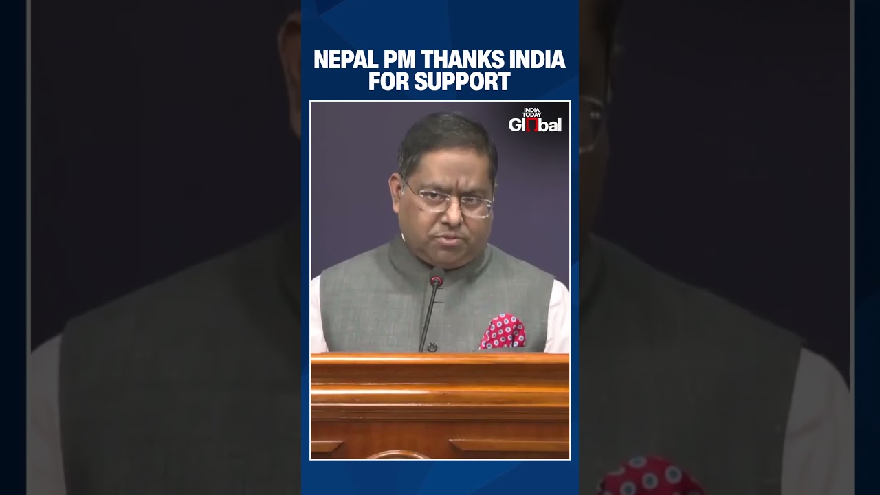 Nepal PM Balen Shah Thanks India For Support During Flood Crisis: MEA