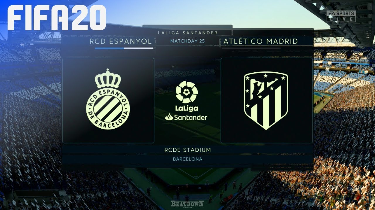 FIFA 20 - RCD Espanyol vs. Atlético Madrid @ RCDE Stadium