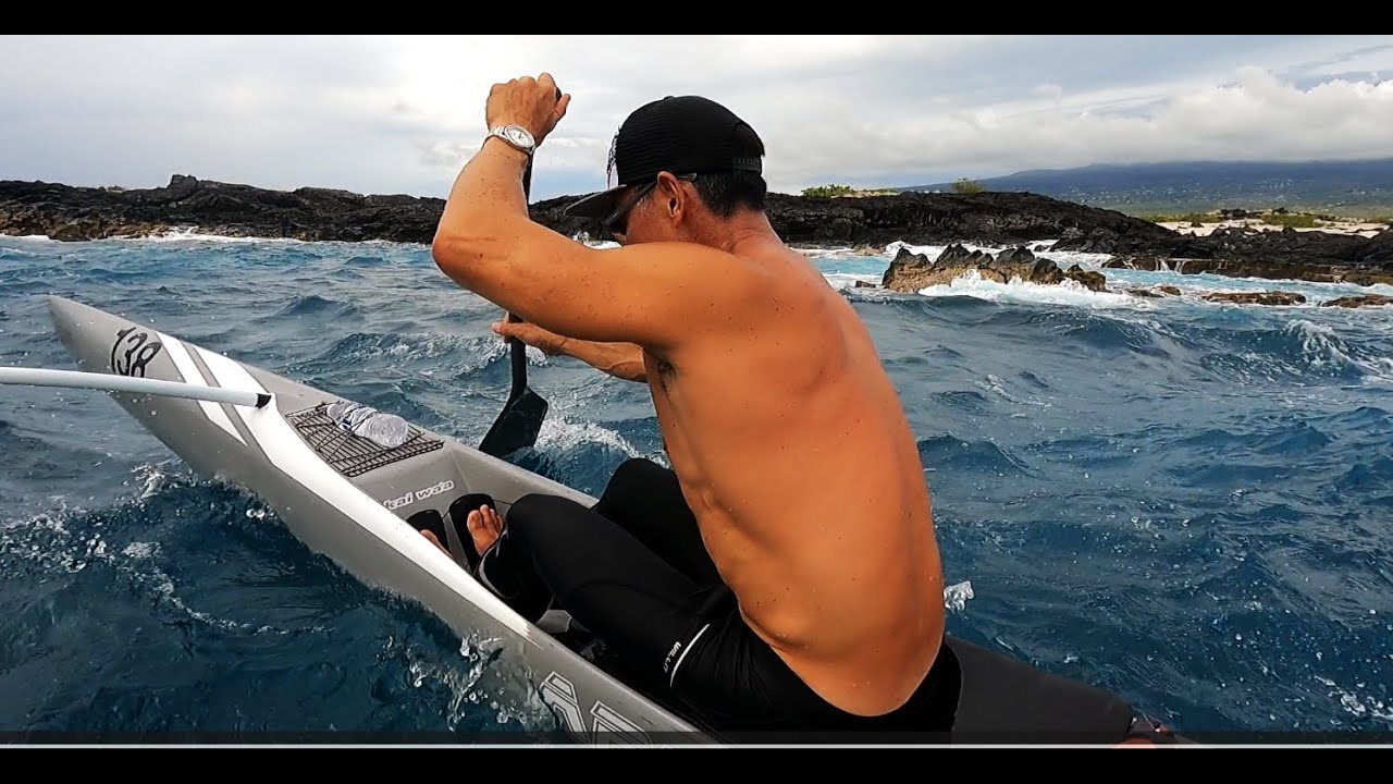 How to SURF BETTER in OC-1 - PLAY ROUGH - RACE CALM ! #Downwind #outrigger