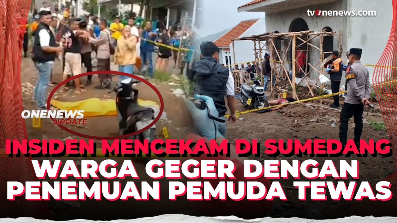 Tragis! Pemuda di Sumedang Tewas Penuh Luka Tusukan dan Tembakan Airsoft Gun | OneNews Update
