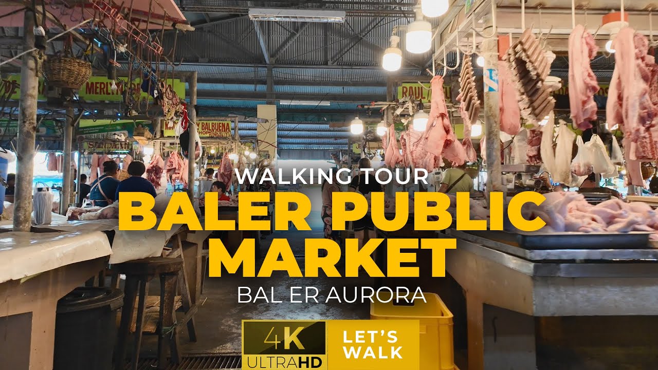 Baler Aurora Public Market Walking Tour | Wet & Dry Market Experience in the Philippines