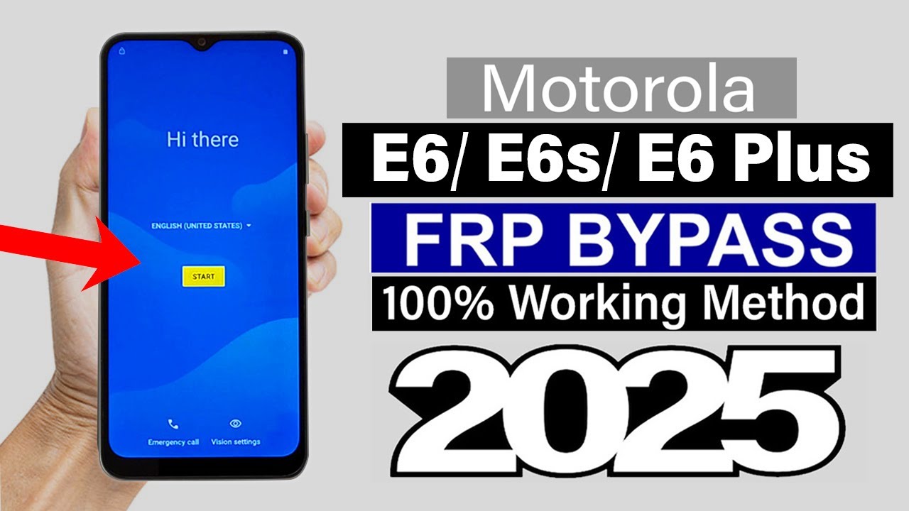 Moto E6/ E6s/ E6 Plus - Google/ FRP Bypass | 100% Working New Method (Without Pc)