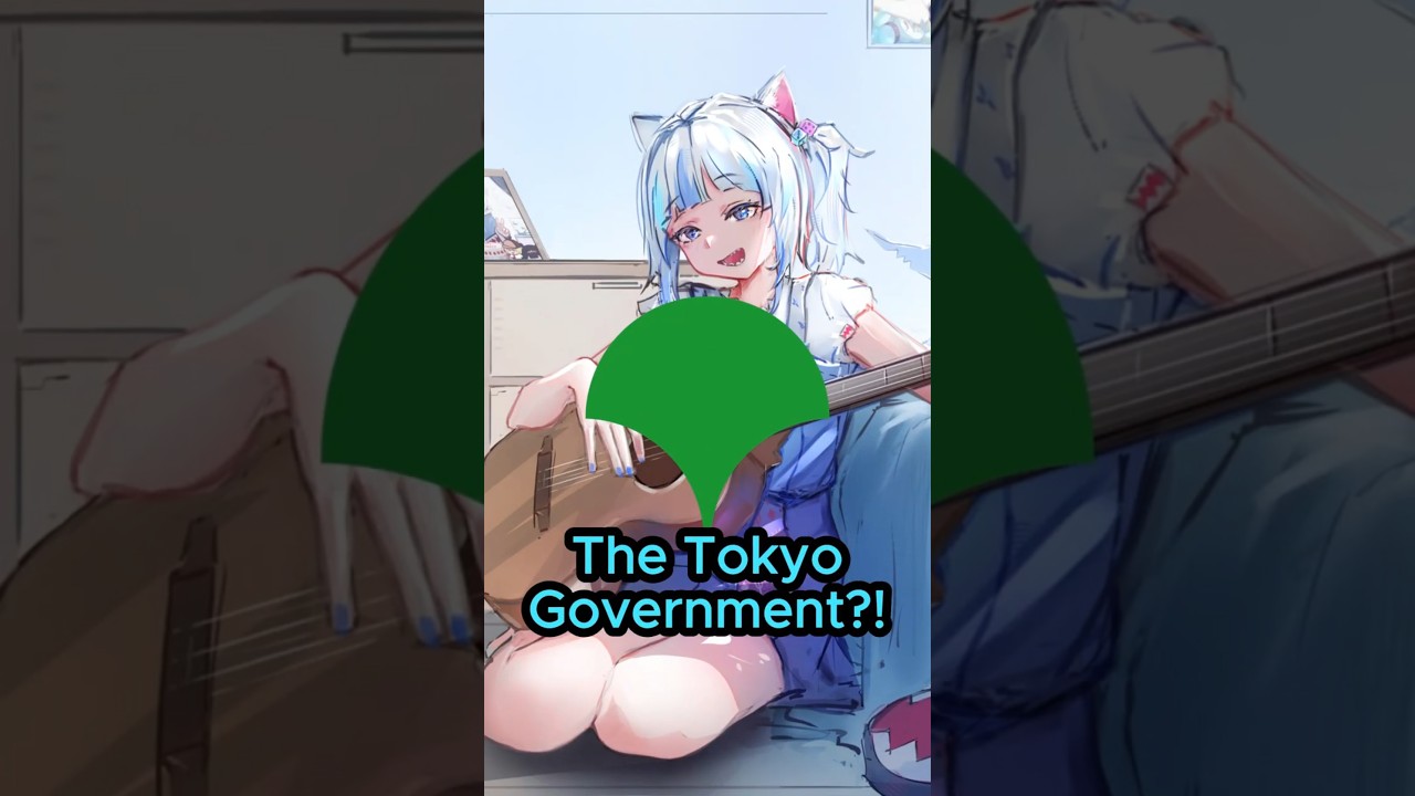 These Vtubers Work For The Government?! #vtuber #music #jpop #japan #hololive