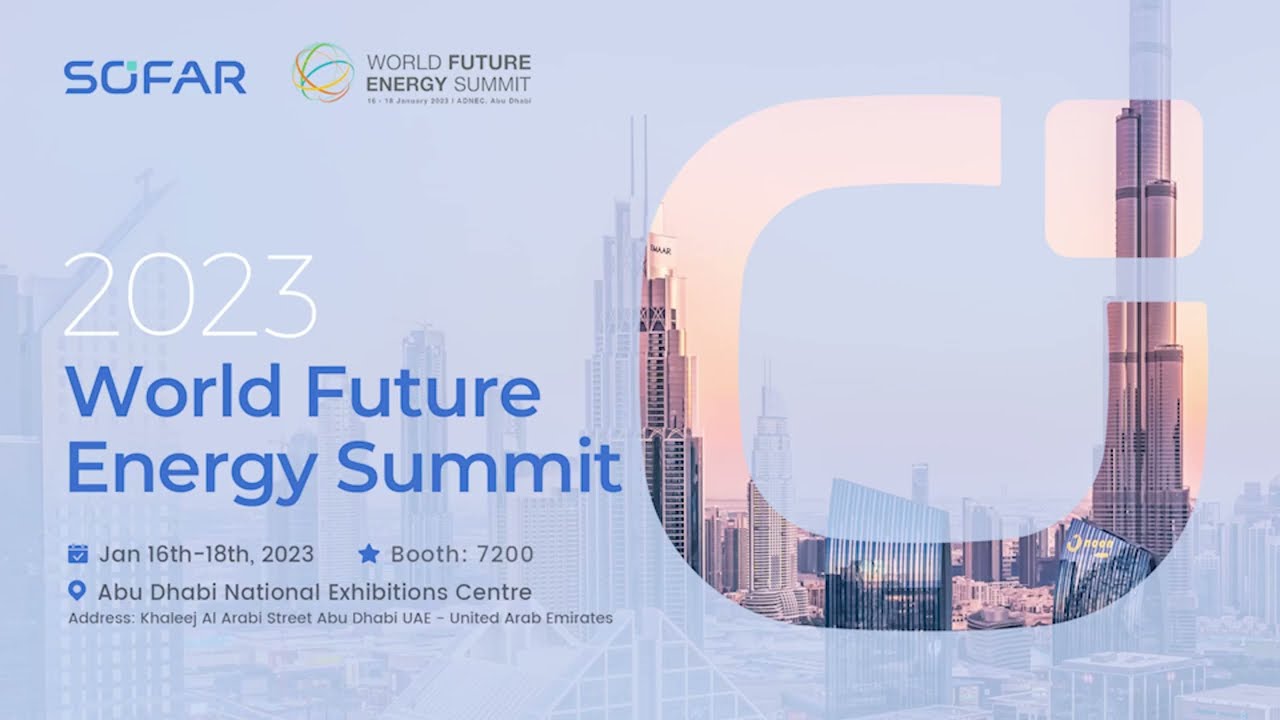 SOFAR Highlights at World Future Energy Summit 2023