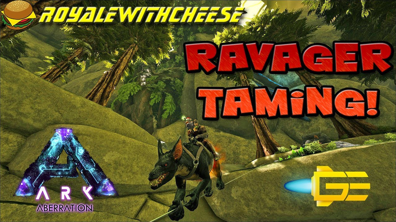 Ravager Taming! How To Tame A Ravager With Syntac And Phlinger ARK Aberration