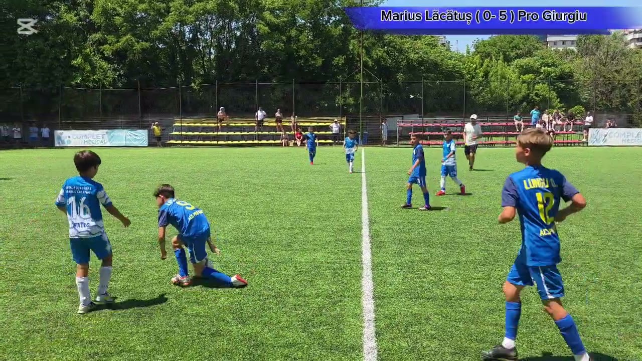 Marius Lăcătuș 2016 vs Pro Giurgiu 2015 (4-9), Grupa 2015 , 08.06.2025