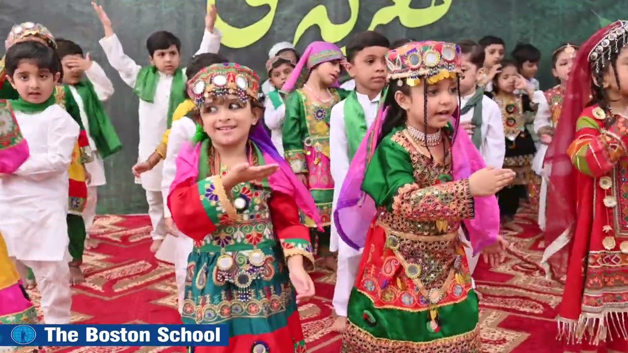 Shukria pakistan school kids performance Class PG | 2025 | The Boston School Khushab