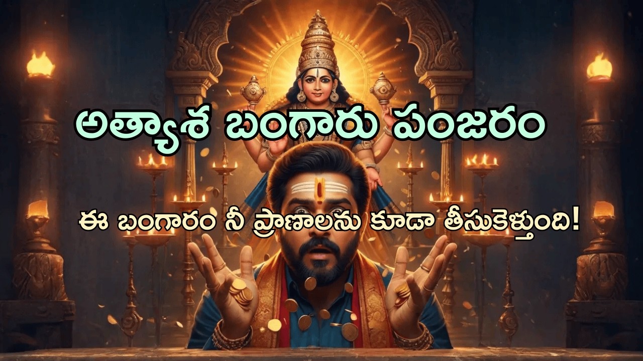 మనిషిని నాశనం చేసిన లోభం — దేవుని దివ్య బోధ || Greed That Destroyed a Man — A Divine Lesson from God