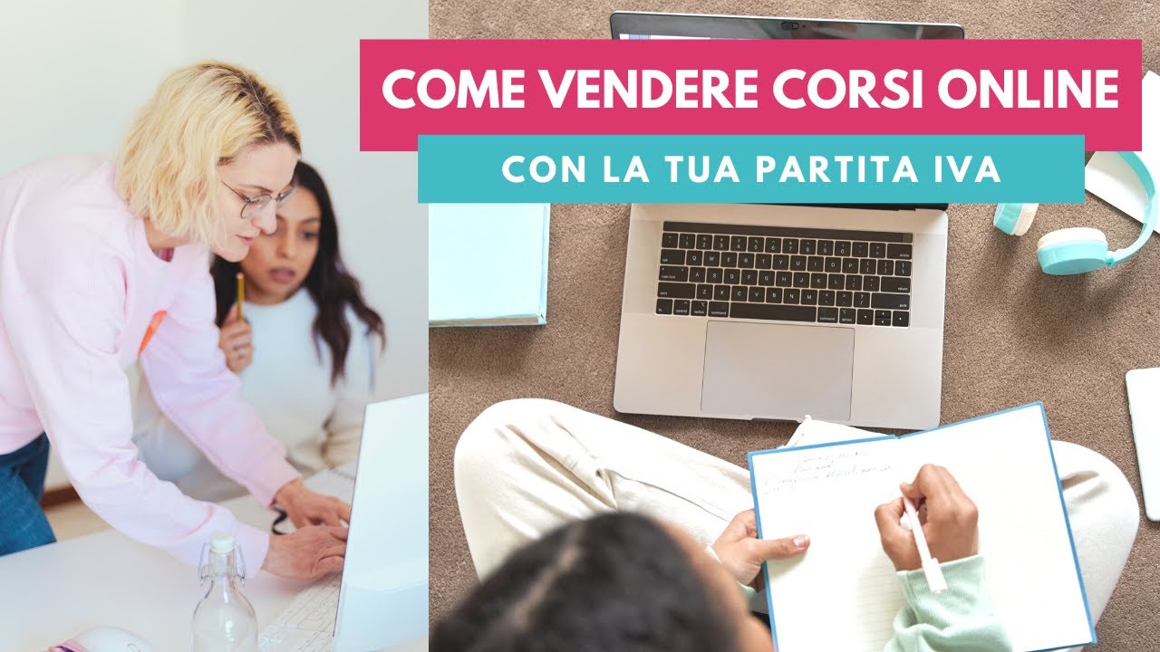 Come vendere corsi online con la tua partita IVA