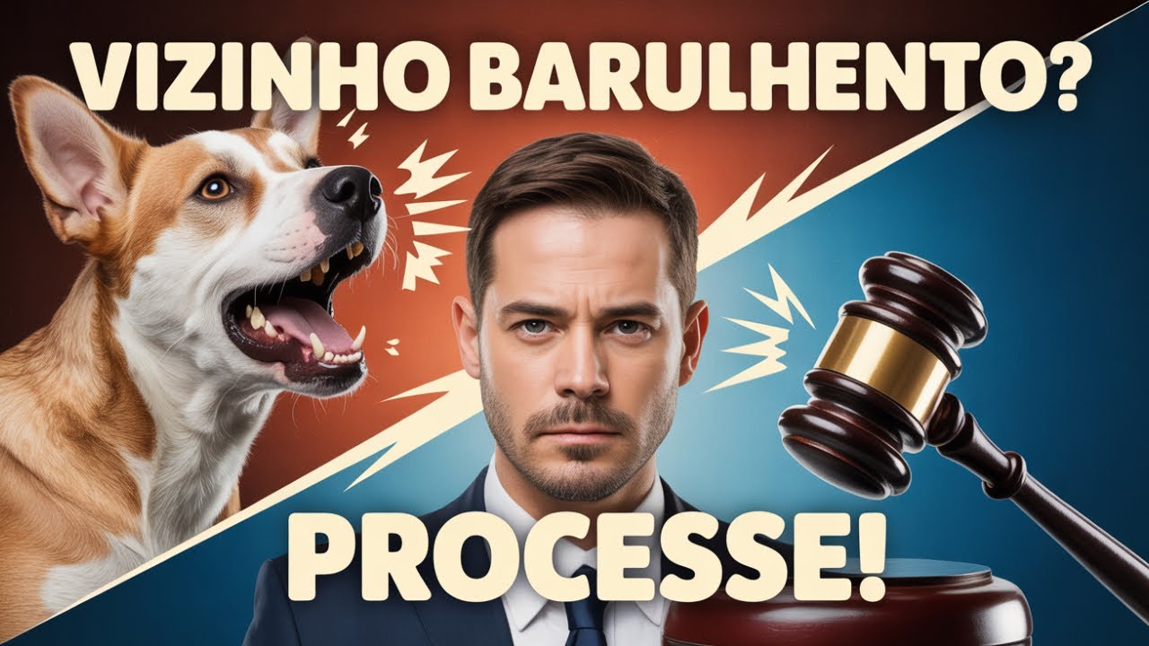 Posso PROCESSAR MEU VIZINHO por causa do CACHORRO? Perturbação do Sossego