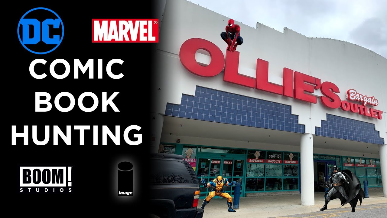 COMIC BOOK HUNTING at OLLIE'S! Did We Find Gold??