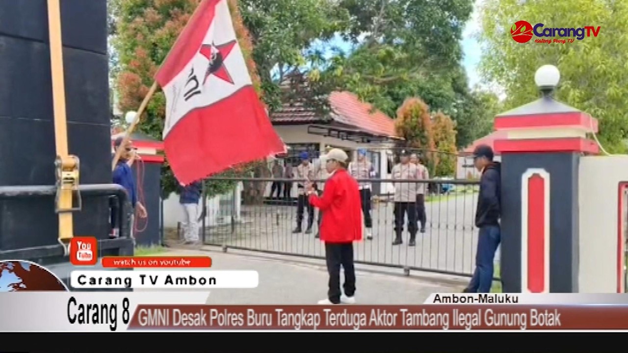 GMNI Desak Polres Buru Tangkap Terduga Aktor Tambang Ilegal Gunung Botak