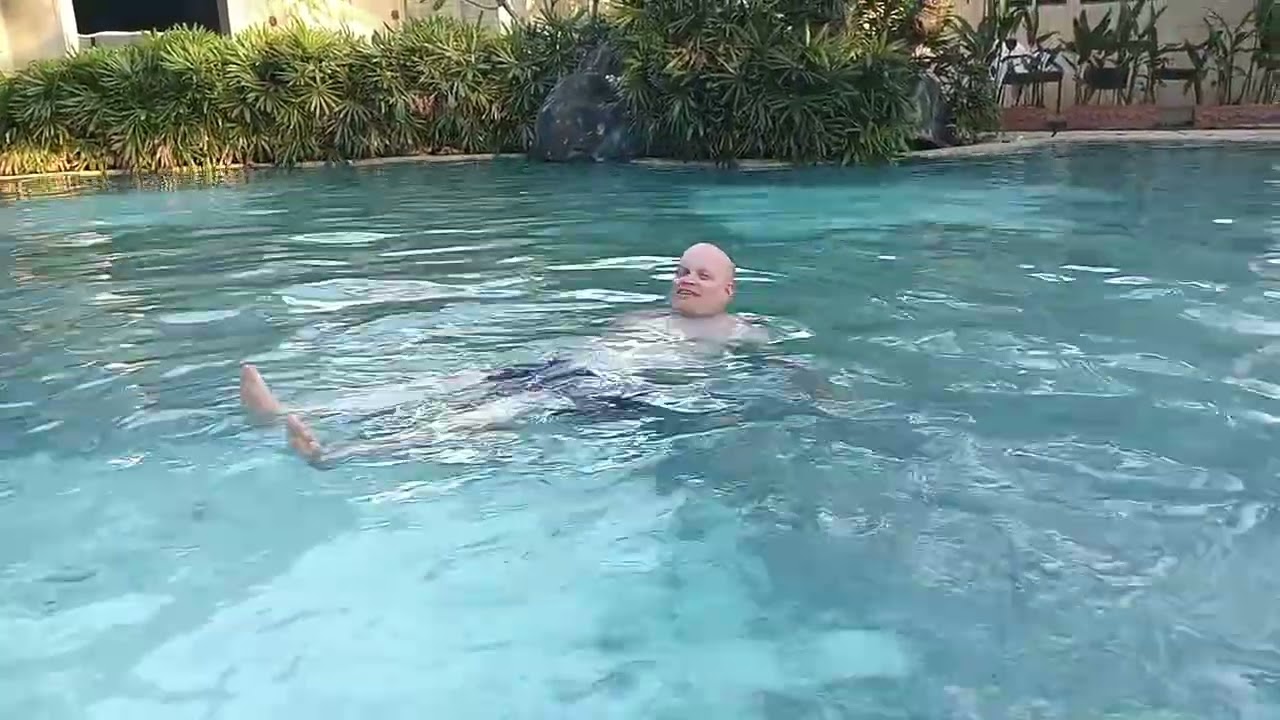 Swimming at Plantation Bay Resort